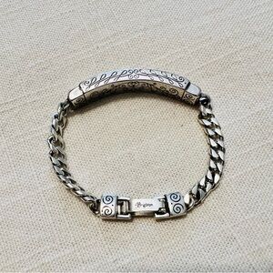 Brighton Silver Bracelet with Intricate Design